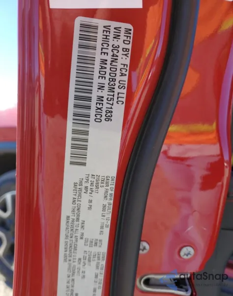 2021 Jeep Compass Trailhawk из США, поврежденный, VIN 3C4NJDDB3MT571836